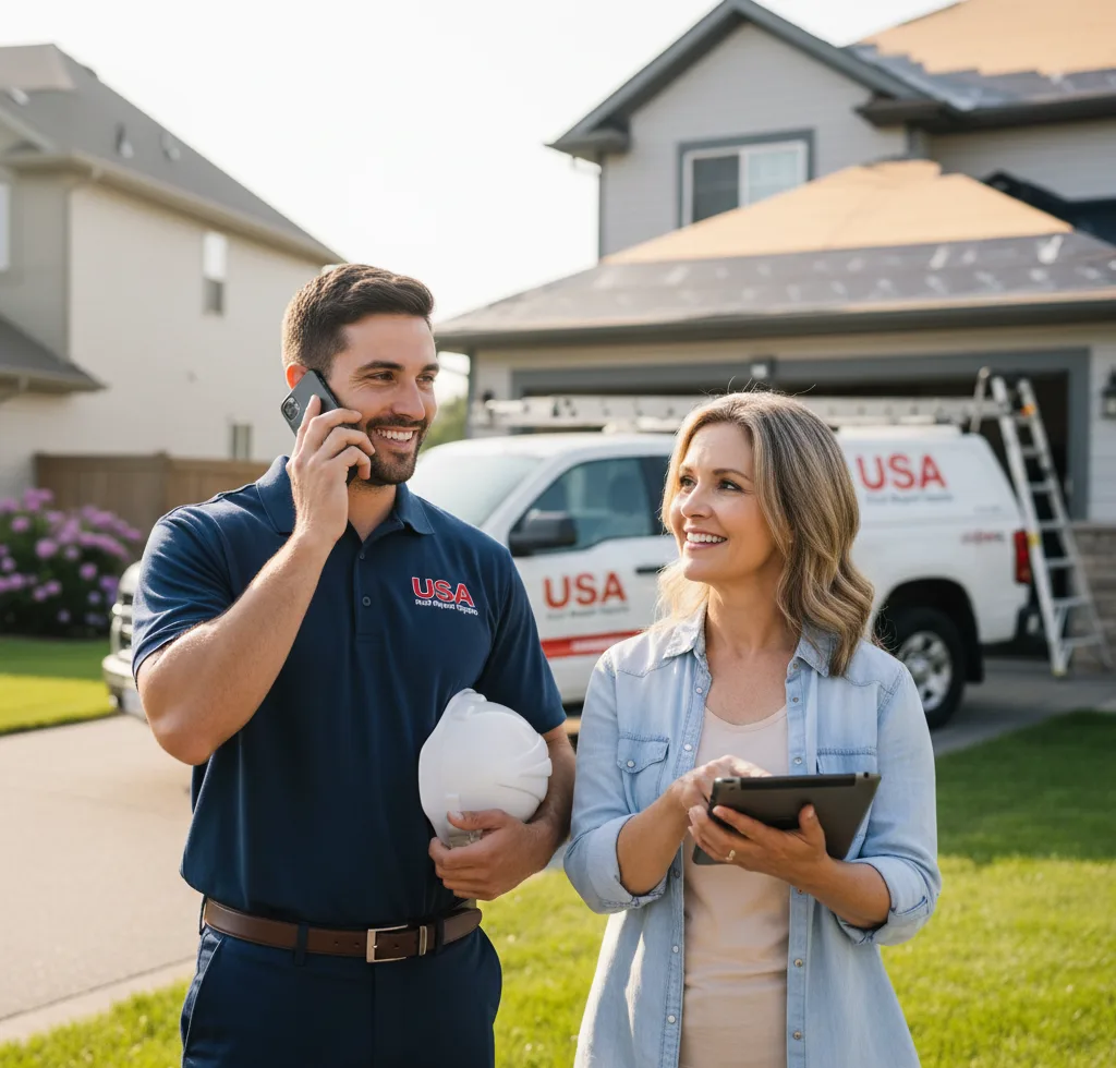 USA Roof Repair Experts customer support in San Joaquin